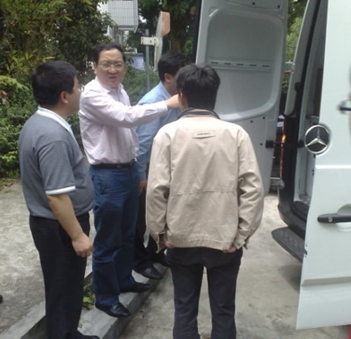 福建气象局气象应急移动观测指挥车顺利通过鉴定