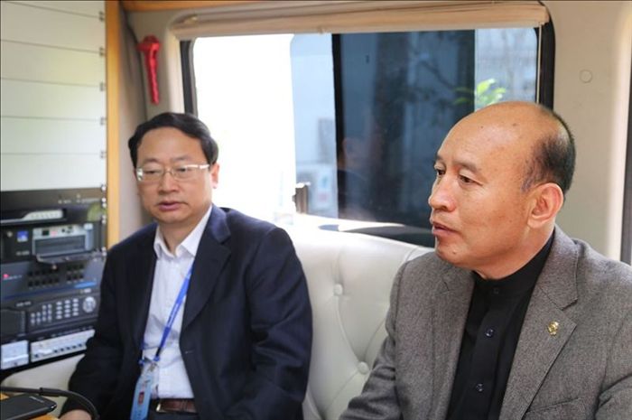省发改委经动办领导来中心考察卫星定位装备动员建设情况