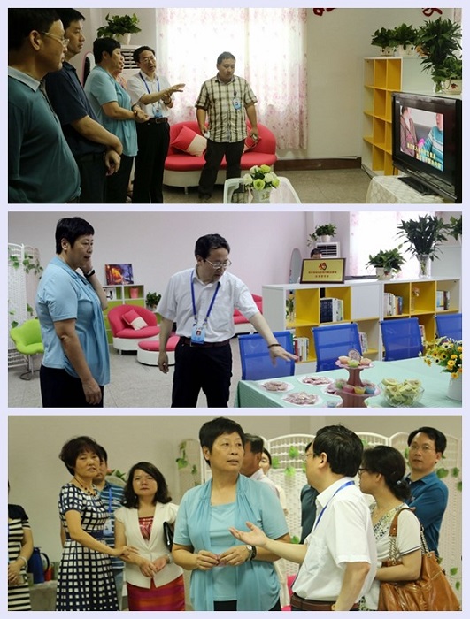 南京市妇联主席宋晓辉一行来中网调研