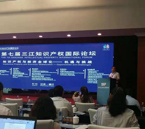 南京中网参加2019年三江知识产权国际论坛