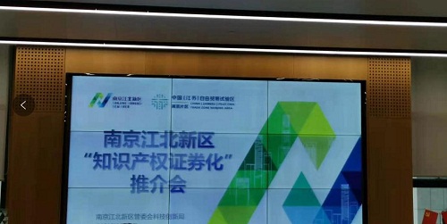 南京中网参加江北新区“知识产权证券化”推荐会