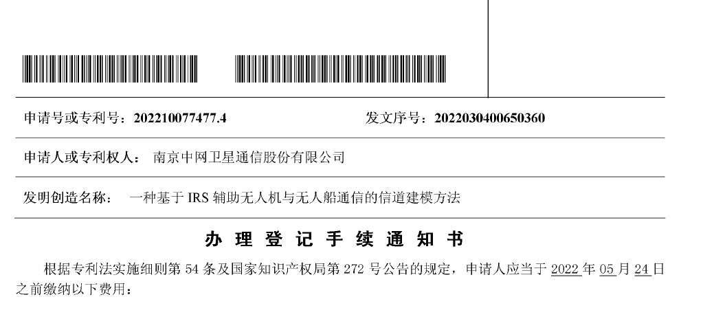我公司一项的空地信道模拟的方法获得快速发明授权